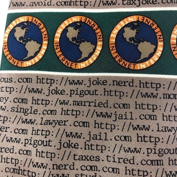 Vicky Davis The Net Mens Tie Gray - Picture 5 of 7